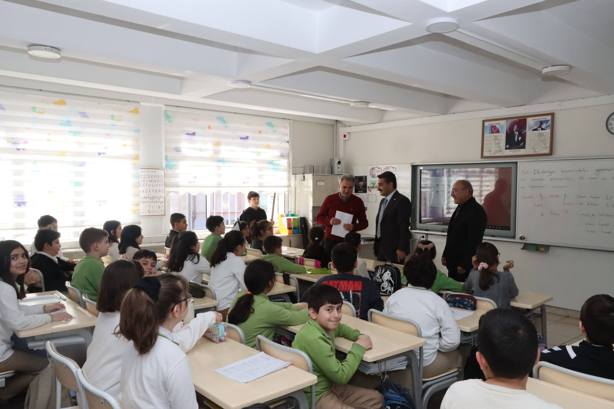 Erdoğan, öğrencilerle buluştu