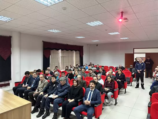 Ulaş'ta kamu personeline afet ve yangın eğitimi