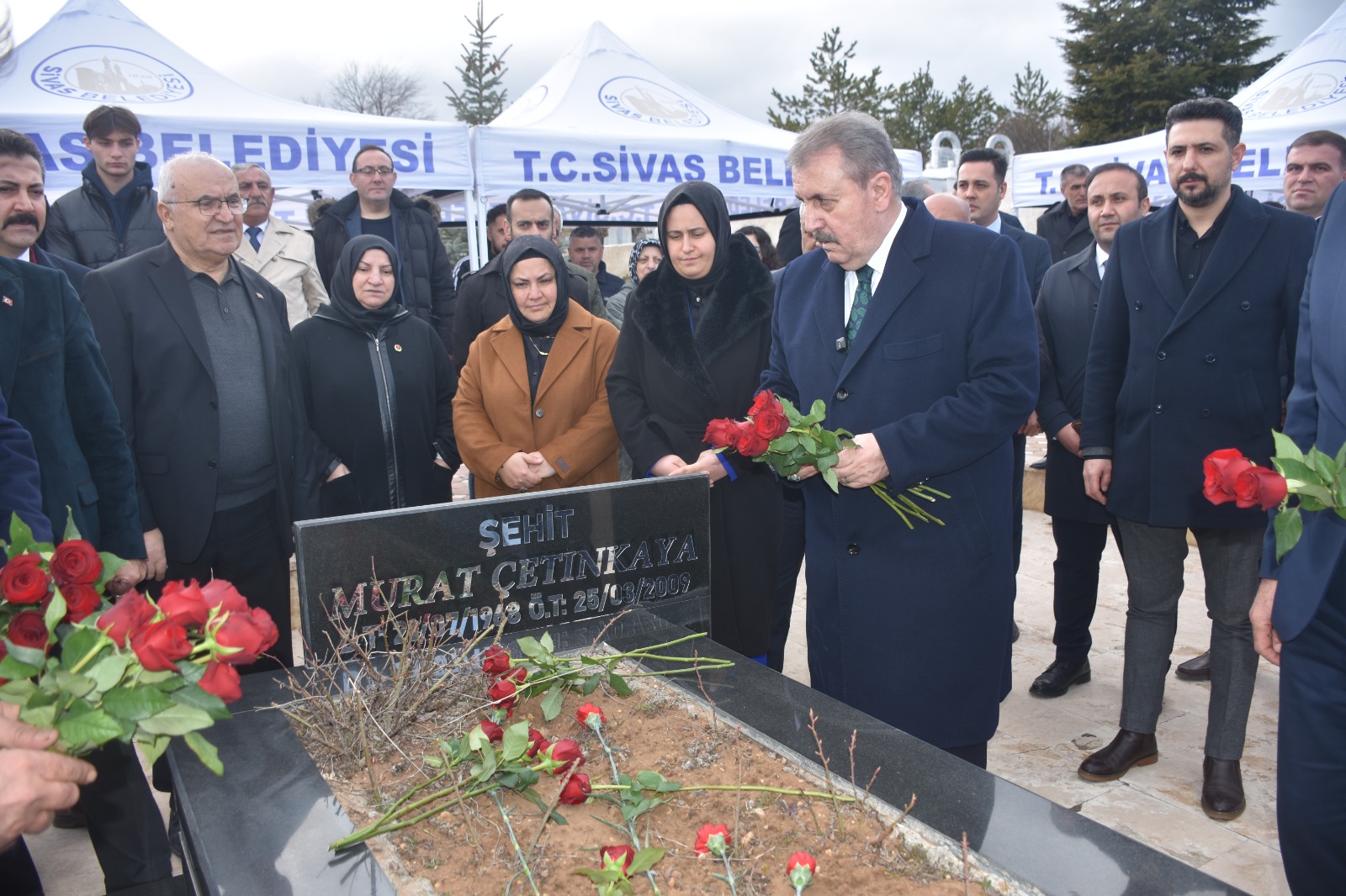 BBP Genel Başkanı Destici: Şehitlerimizi unutturmayacağız!