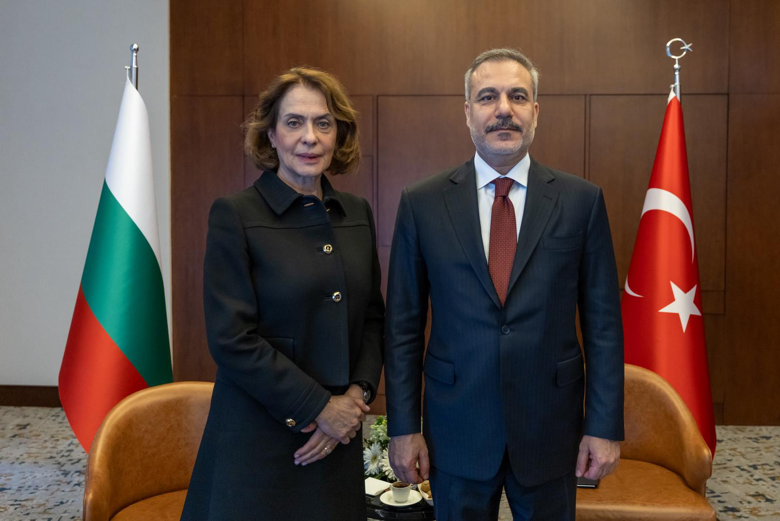 Bakan Fidan, Bulgar mevkidaşıyla bir araya geldi