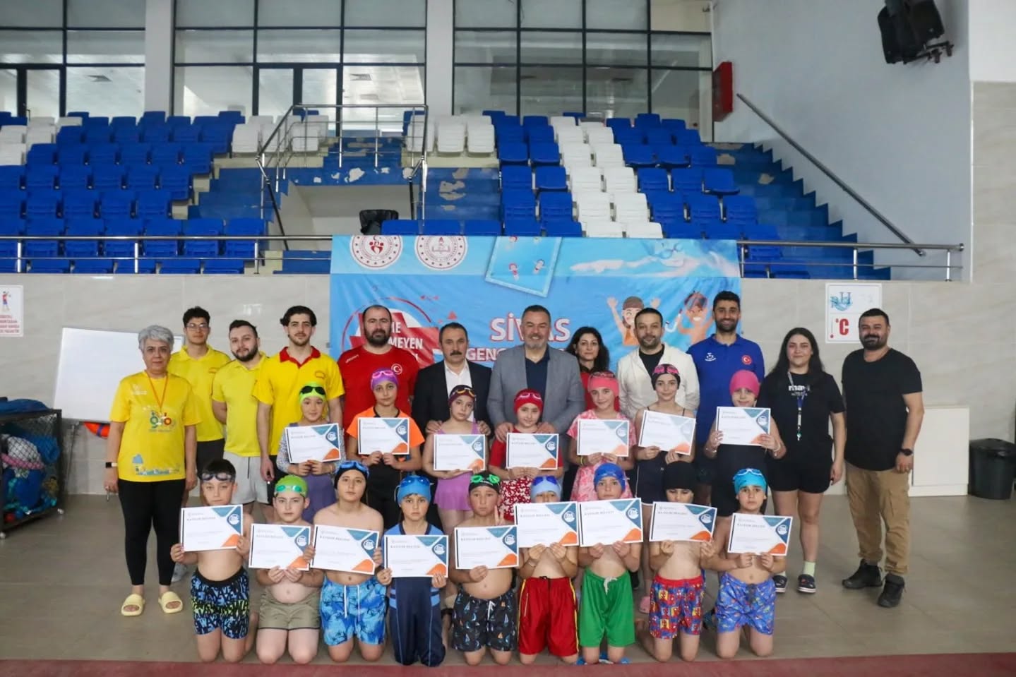 “Yüzme Bilmeyen Kalmasın” projesinde mutlu son