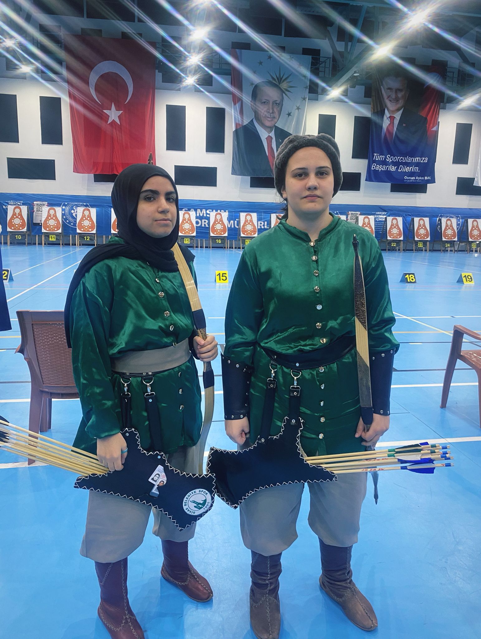 Sivaslı okçular Samsun’da hedefi vurdu