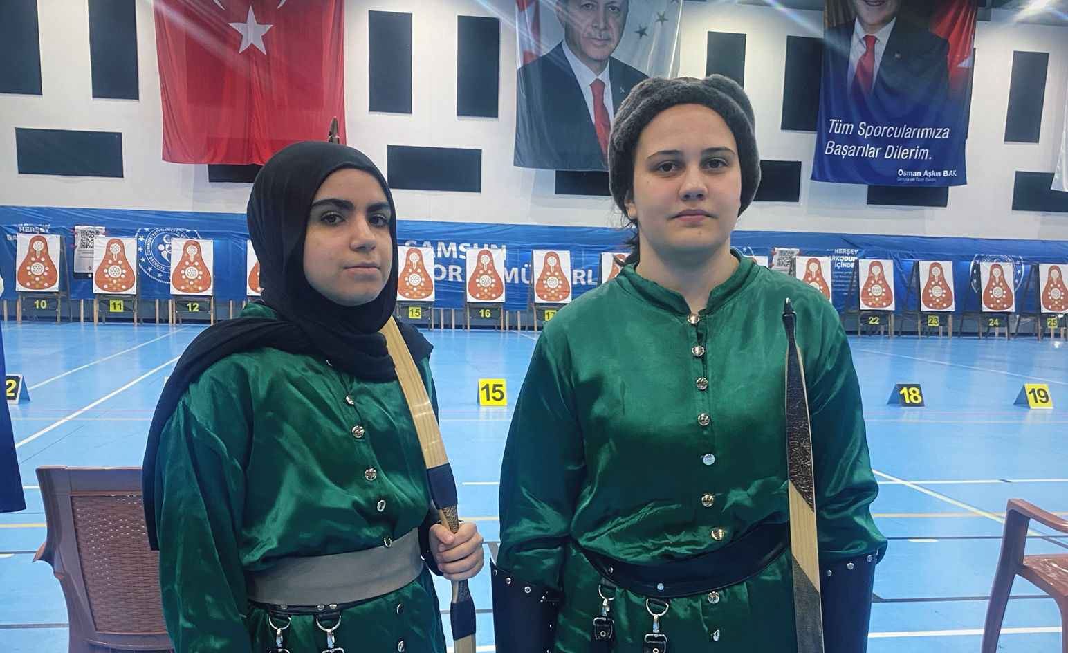 Sivaslı okçular Samsun’da hedefi vurdu