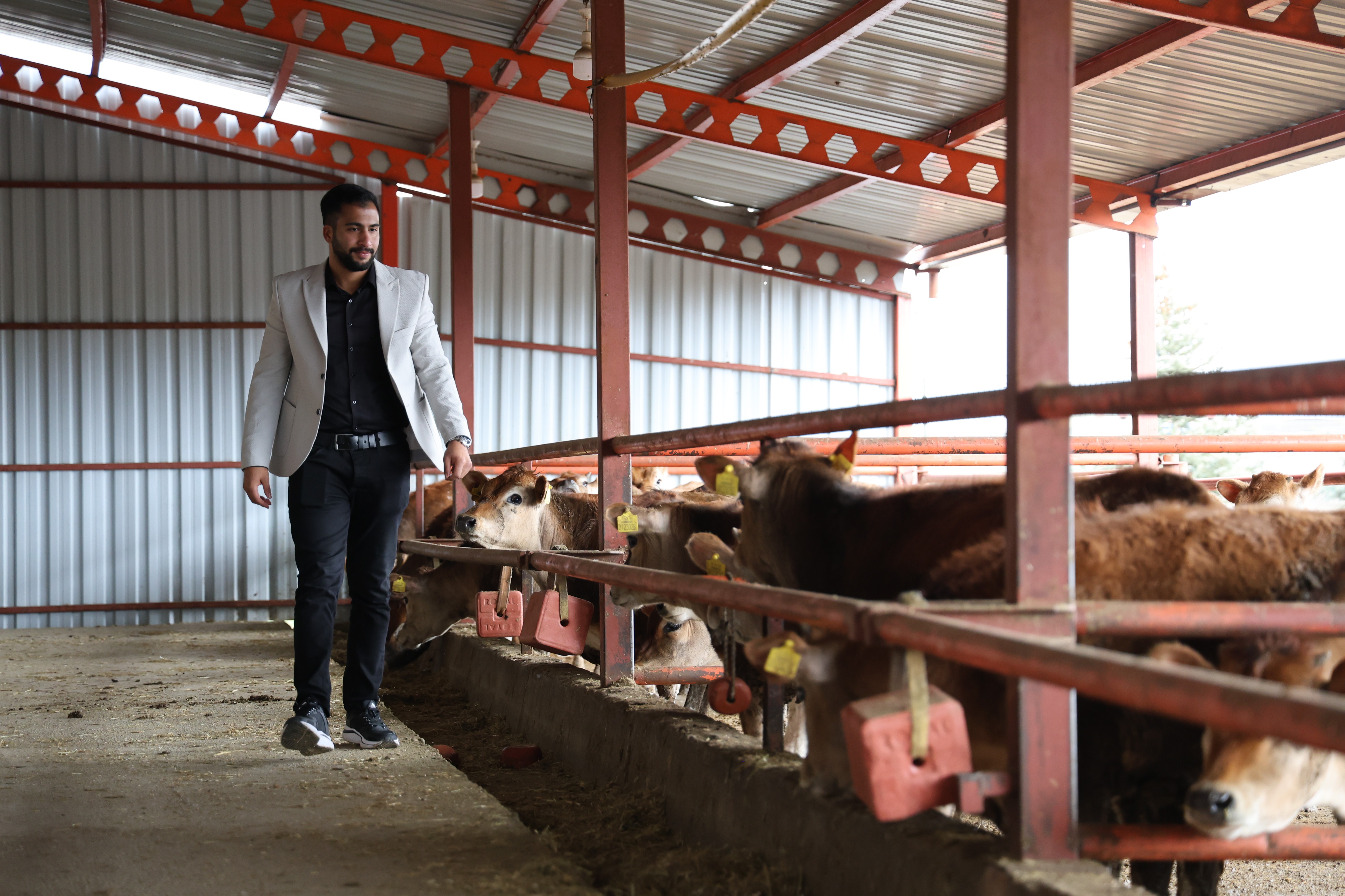 Sivaslı genç üniversiteyi bıraktı, çiftçi oldu