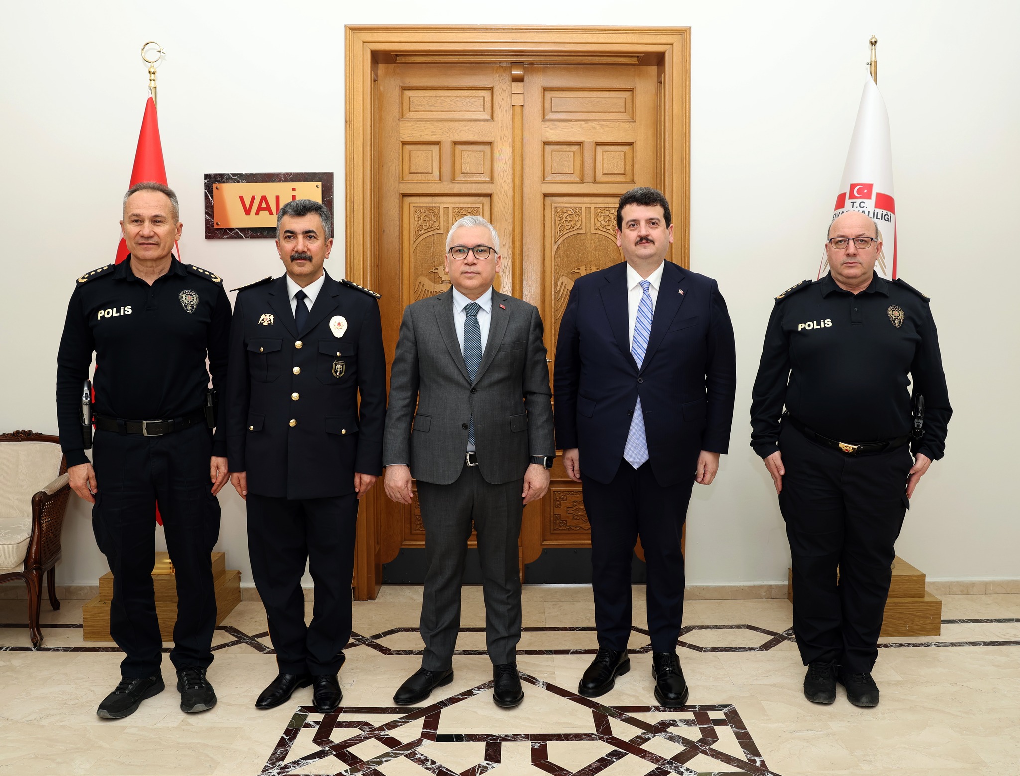 Polis Akademisi heyetinden Şimşek’e ziyaret