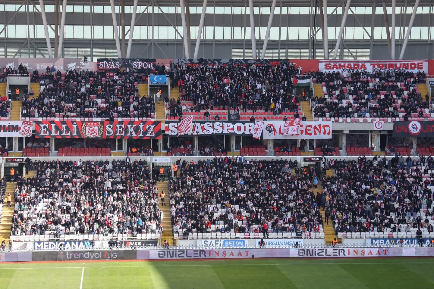 Sivasspor taraftarı listeye damga vurdu