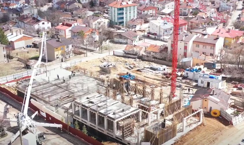 Sivas'ta yeni eğitim yuvası yükseliyor