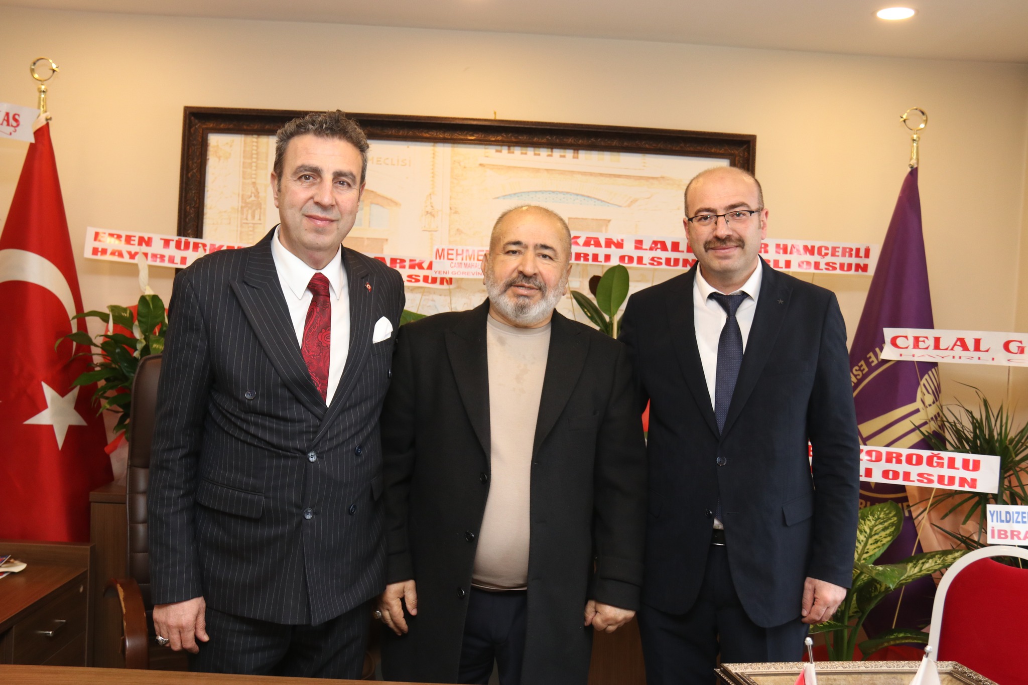 Yıldızeli'nde bayrak teslim töreni yapıldı