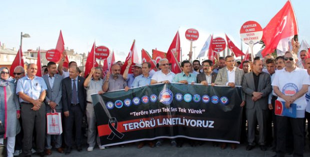 58 STK Teröre Karşı Tek Yürek Oldu