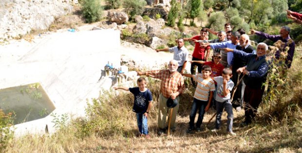 Gazi Köyü´nde Su İsyanı