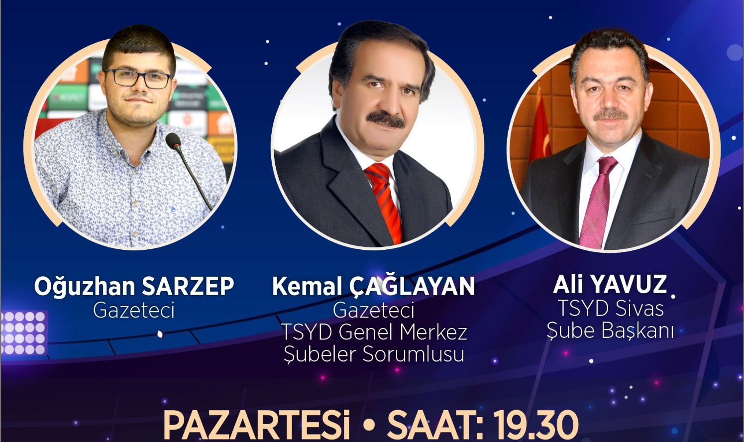 Sivas futbolu bu programda konuşulacak