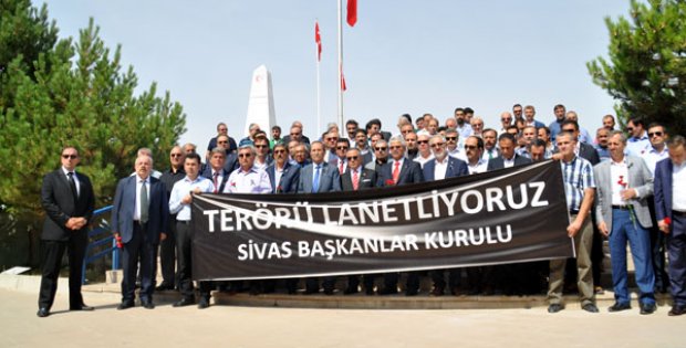 Terörü Lanetliyoruz