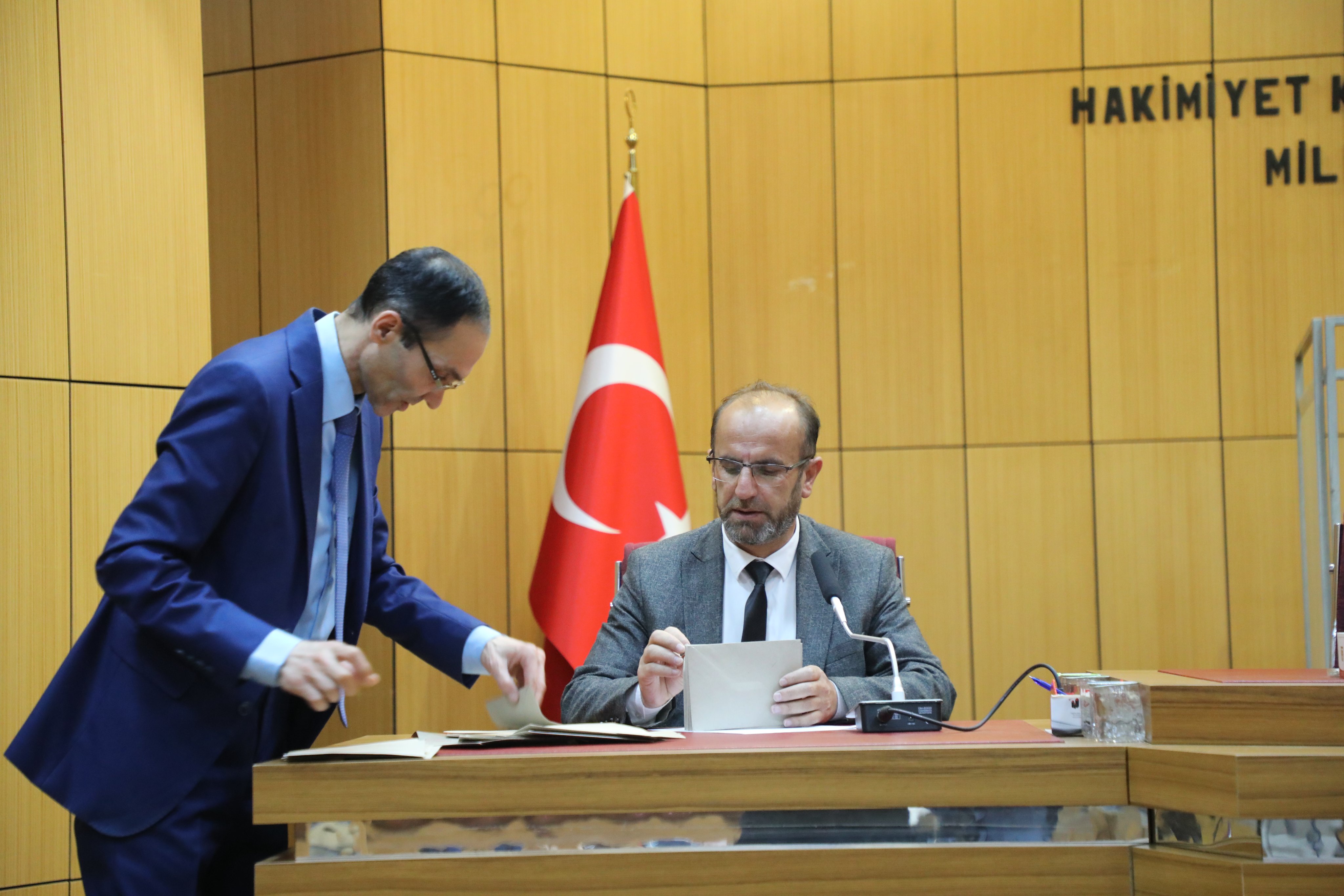 Sivas İl Genel Meclisi divan üyelerini seçti