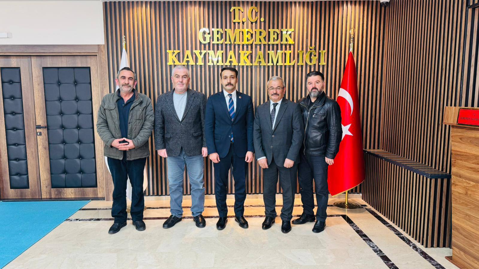 İlçedeki çalışmaları konuştular