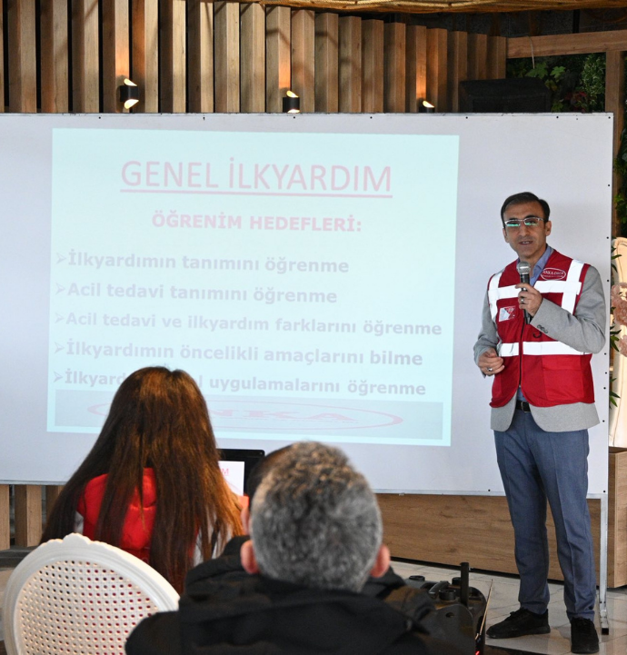 Belediye çalışanlarına İSG eğitimi