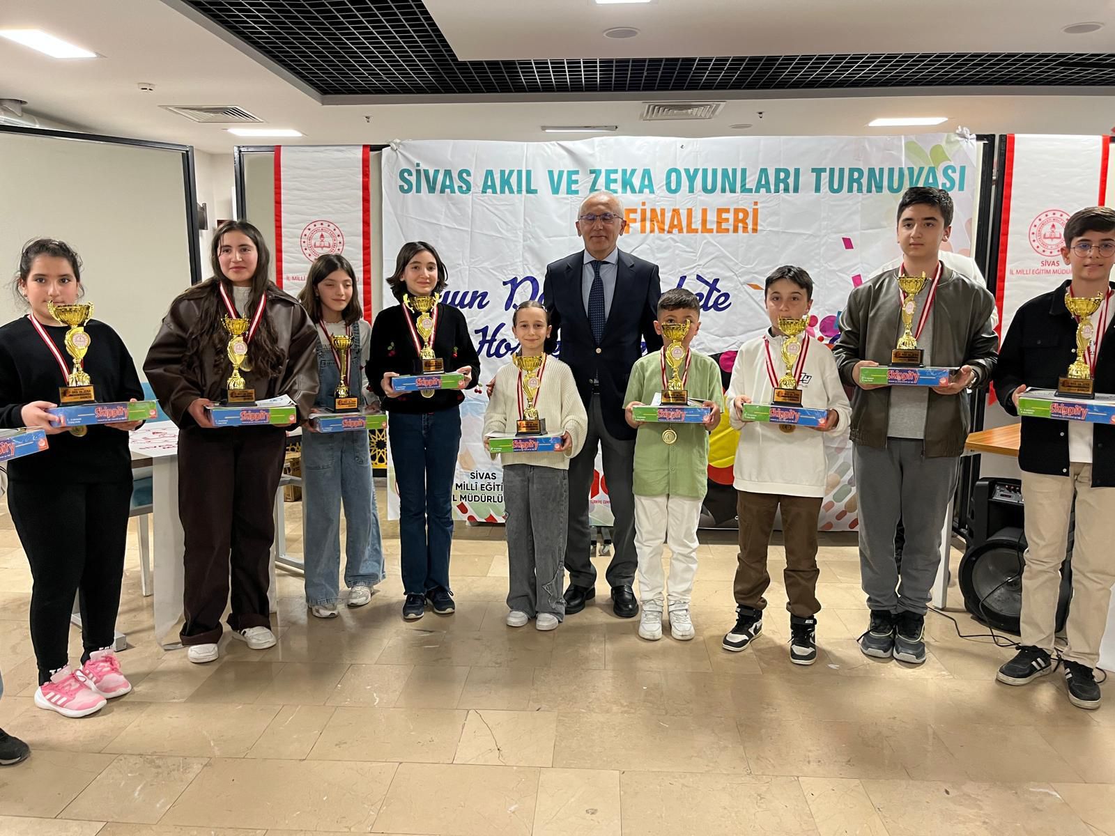 Sivas’ta Zeka Oyunları İl Turnuvası heyecanı