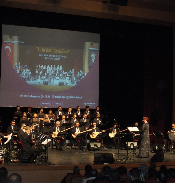 Sivas THM, Urfa-Kerkük esintileri sunacak