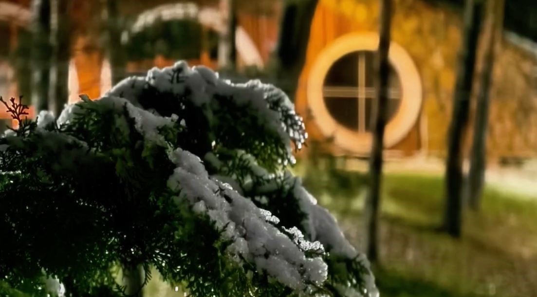 Sivas'ta kar manzaraları mest etti