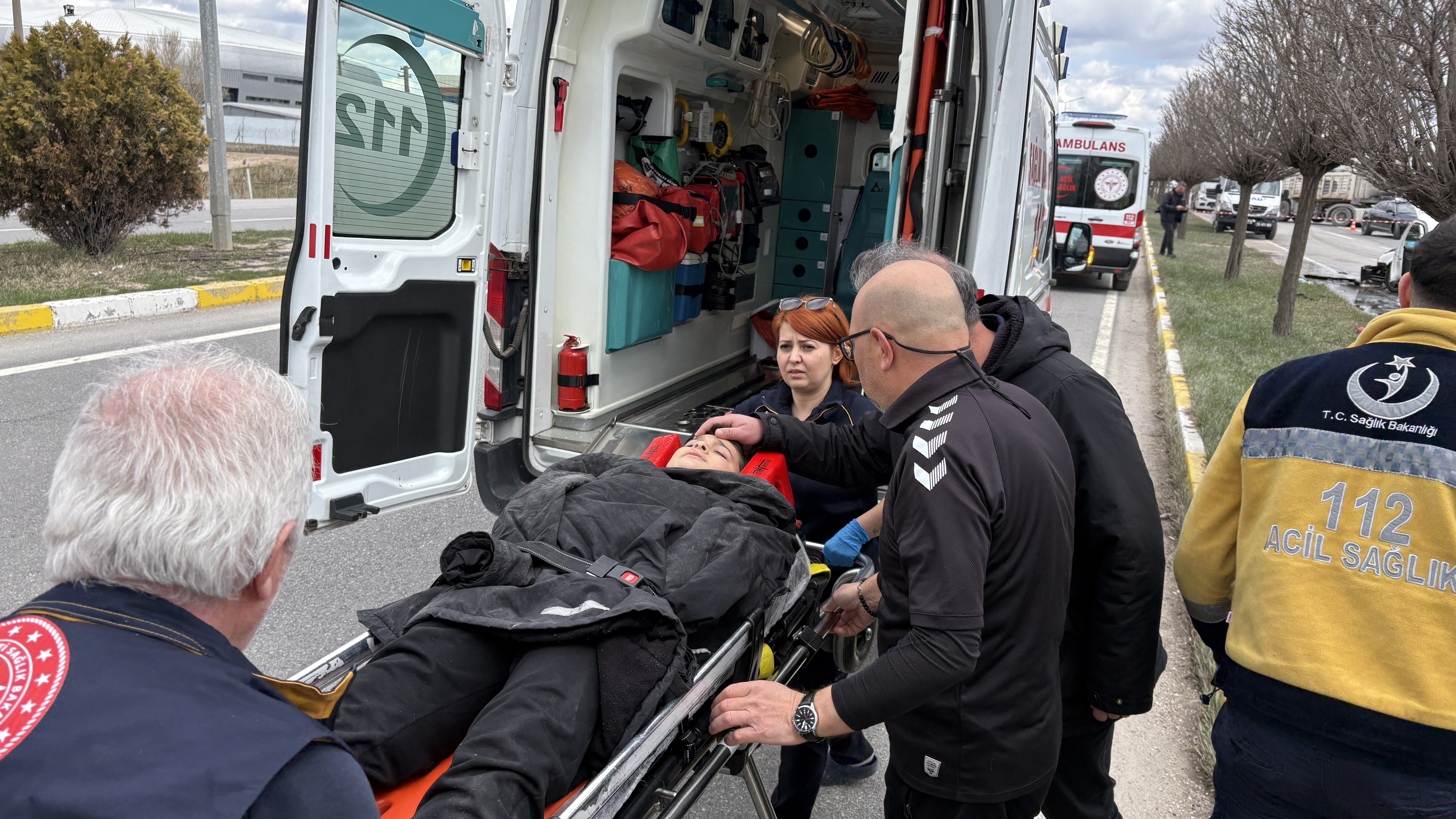 Kaza geçiren Sivassporlu oyuncunun durumu iyiye gidiyor