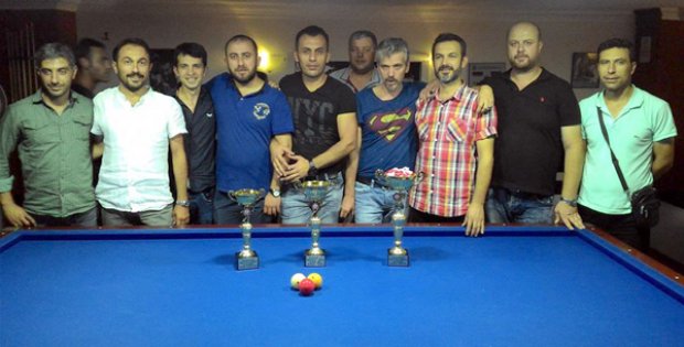 Bilardoda Kupalar Sahiplerini Buldu