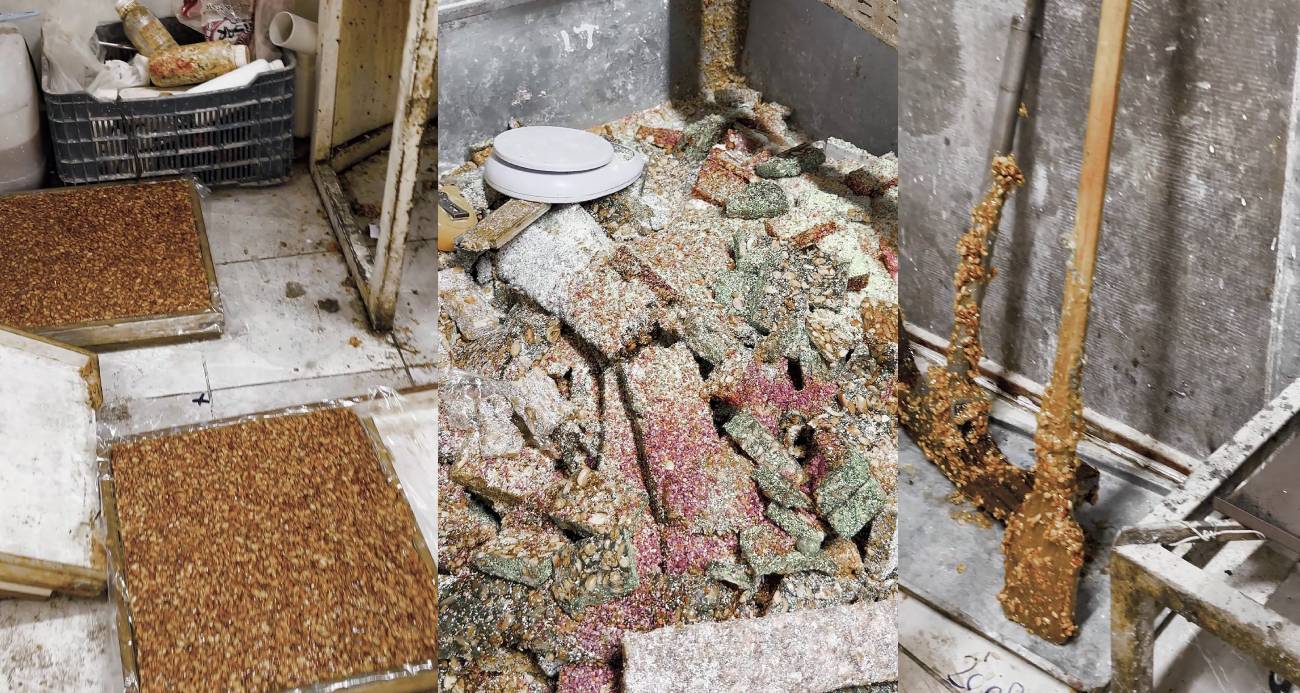 Koku üzerine baskına giden ekipler gözlerine inanamadı