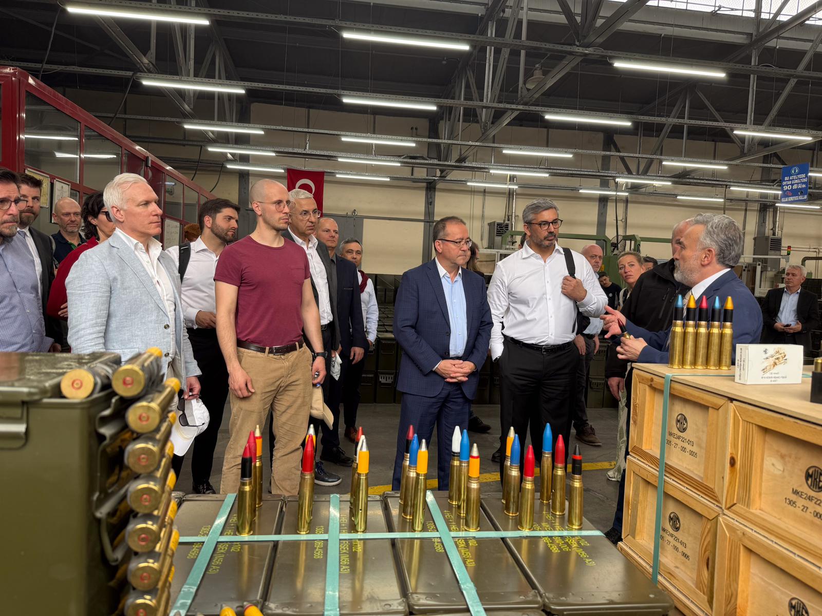 NATO temsilcileri, MKE'yi ziyaret etti