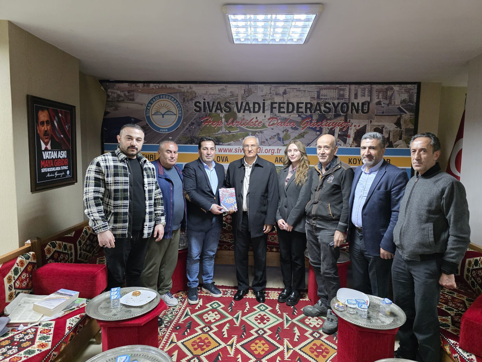 Sivas Vadi Federasyonuna kültürel ziyaret