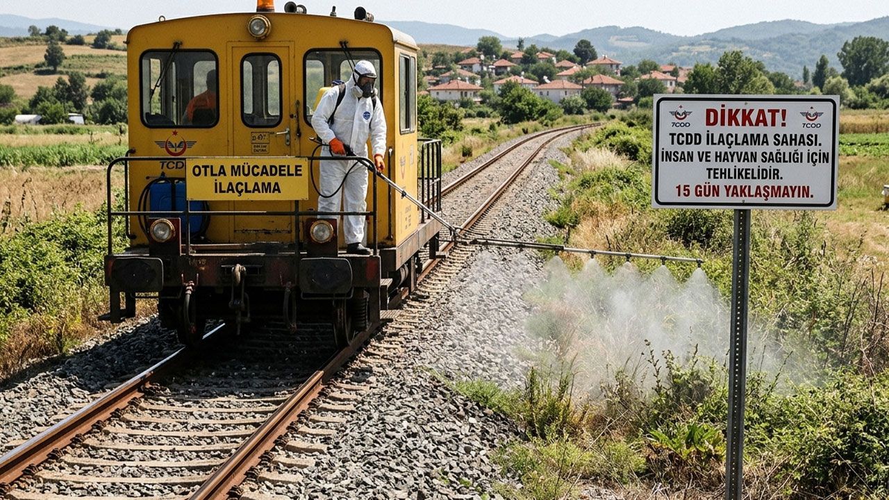 TCDD Sivas'ta ilaçlama yapacak