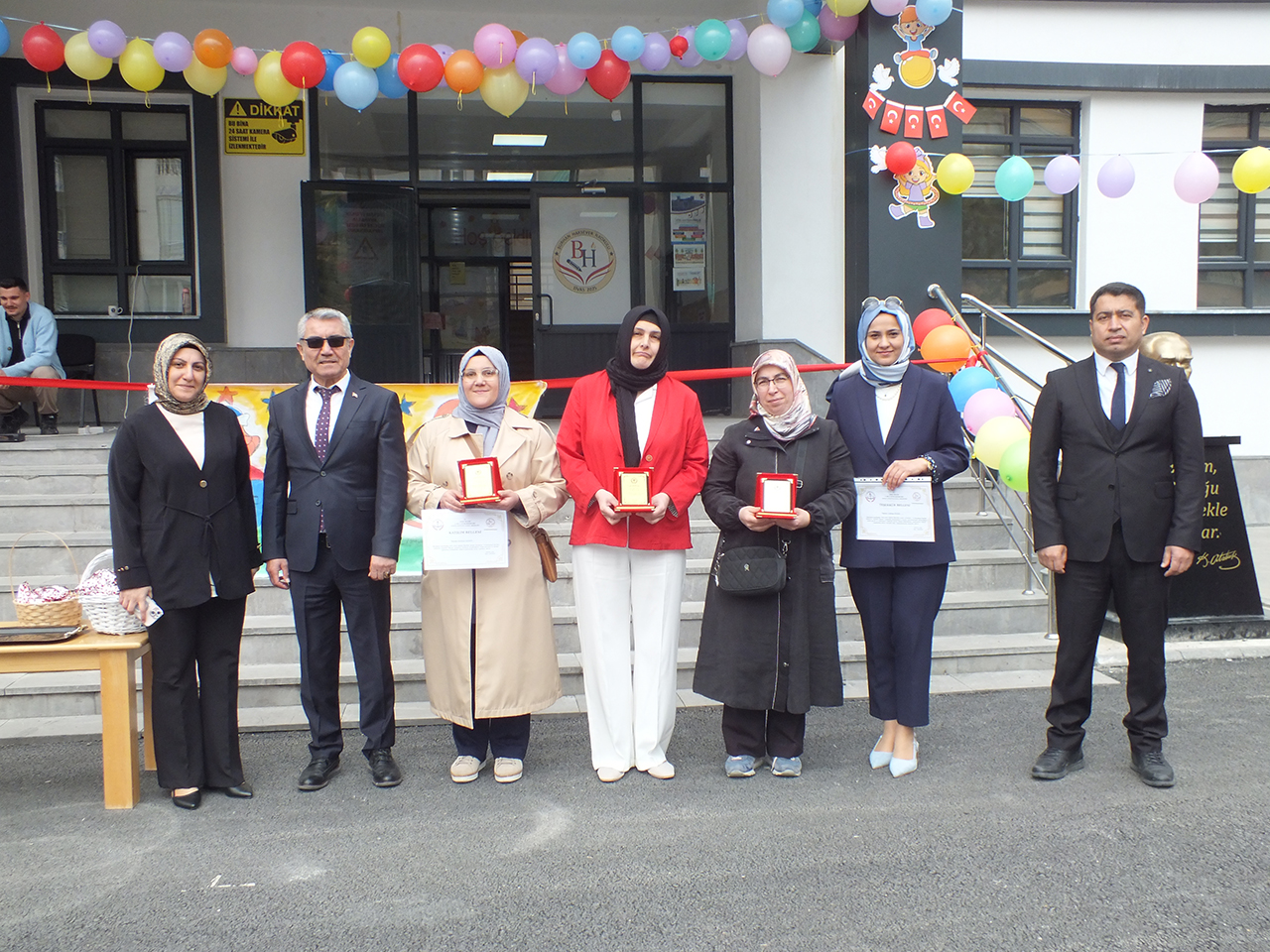 Sivas'ta bu kez öğrenciler değil veliler ödüllendirildi