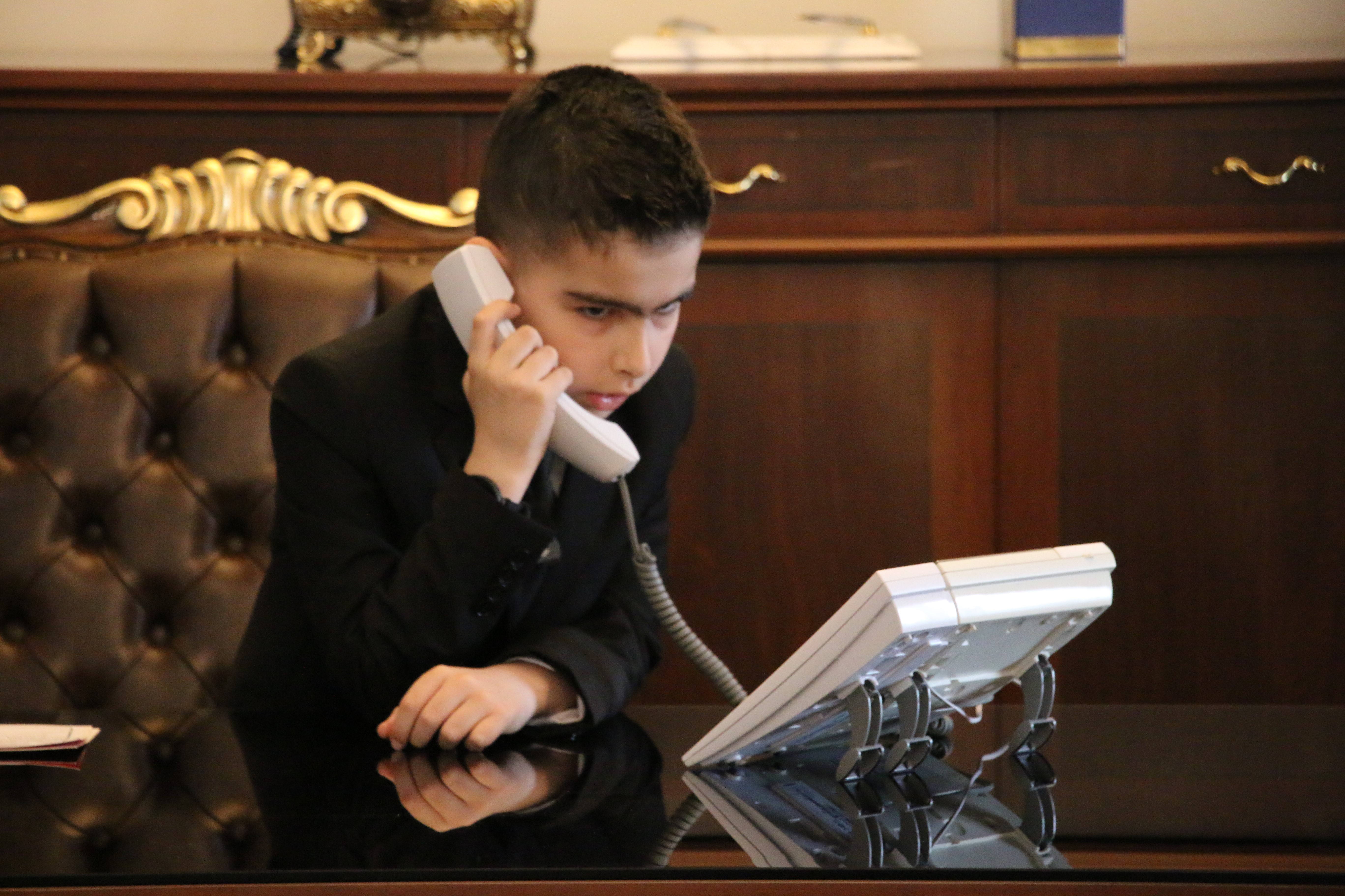 Minik Vali'nin gözü Cumhurbaşkanlığında...