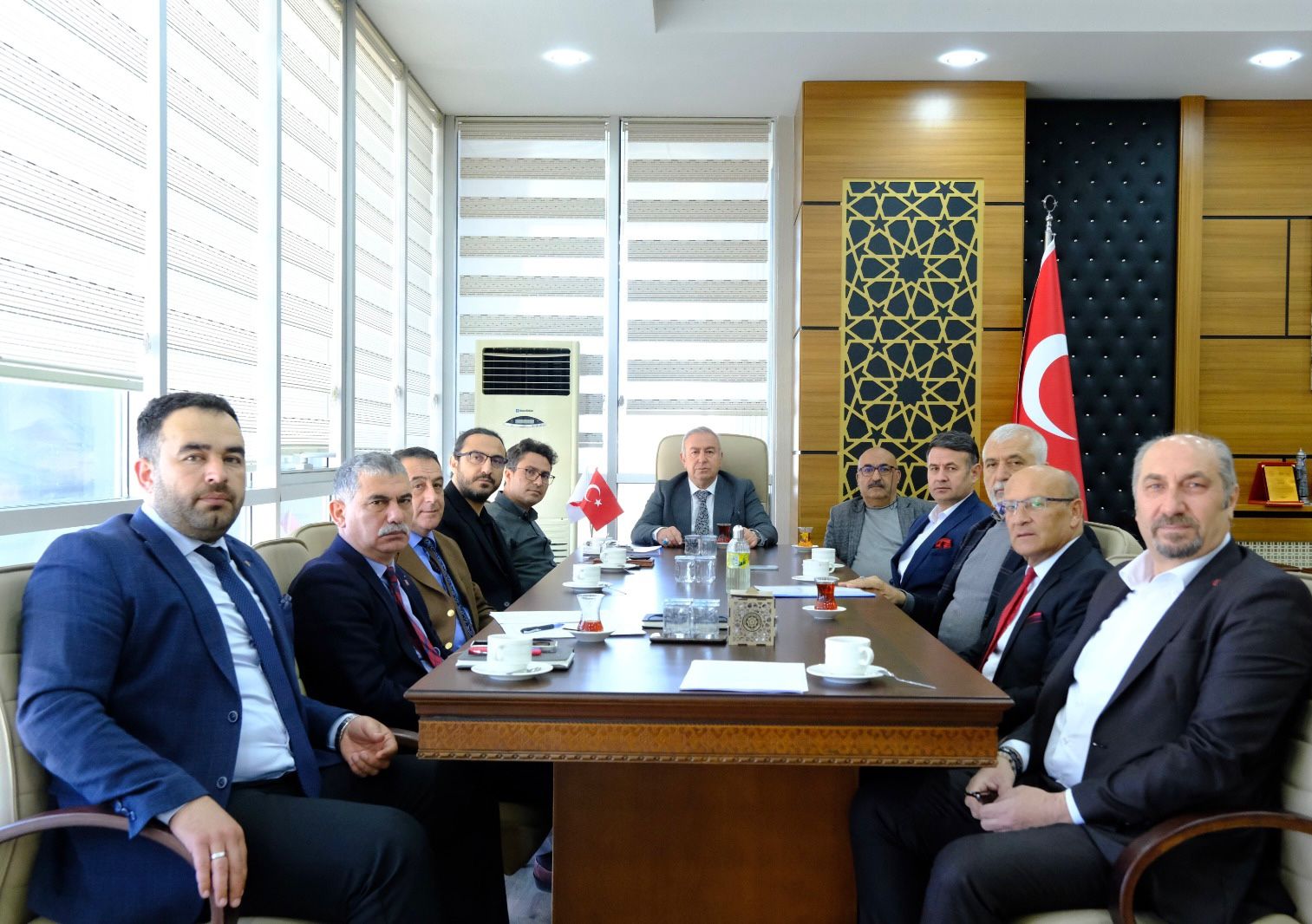 Üniversitede koordinasyon toplantısı