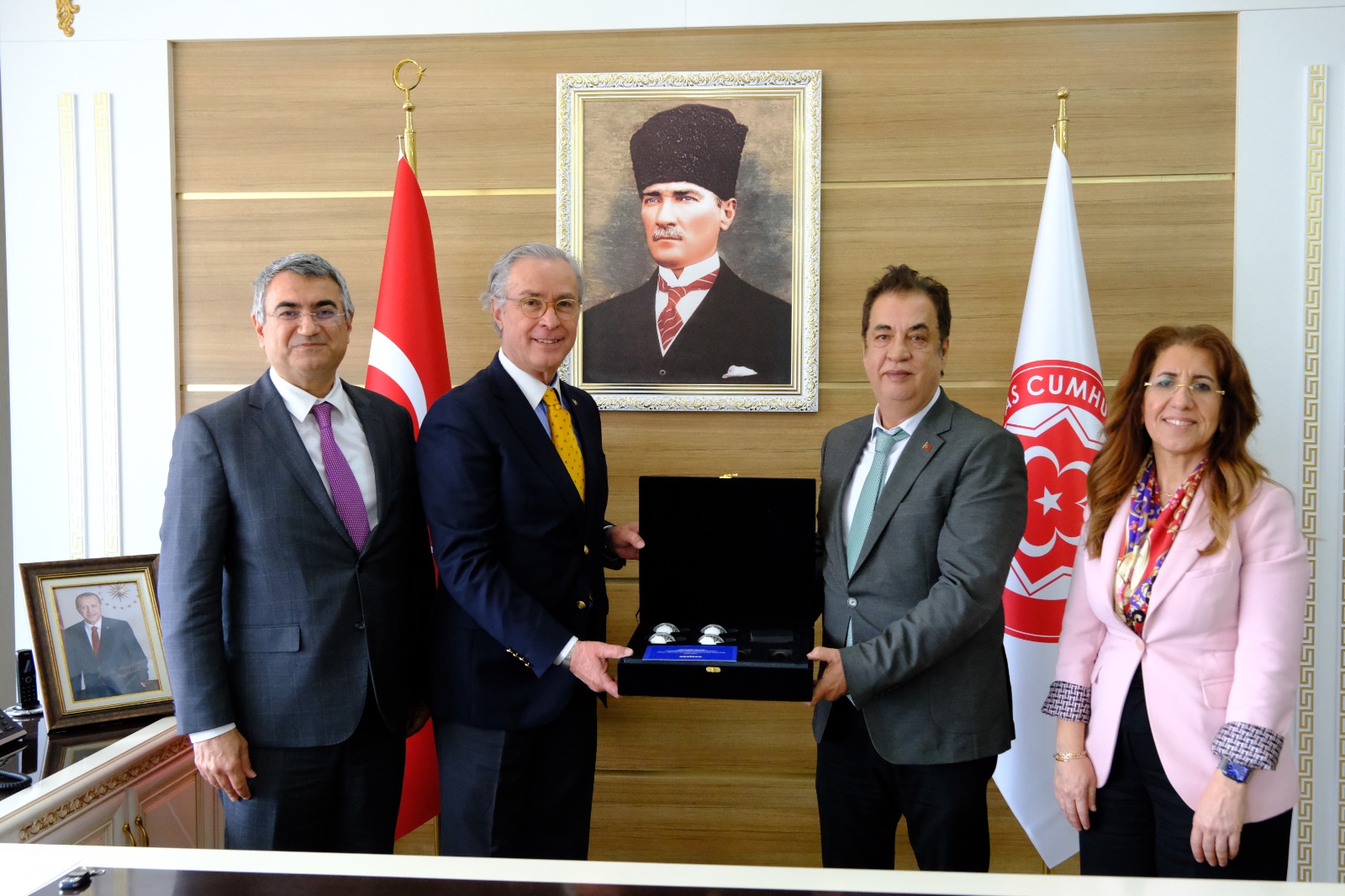 ASELSAN’dan üniversiteye ziyaret