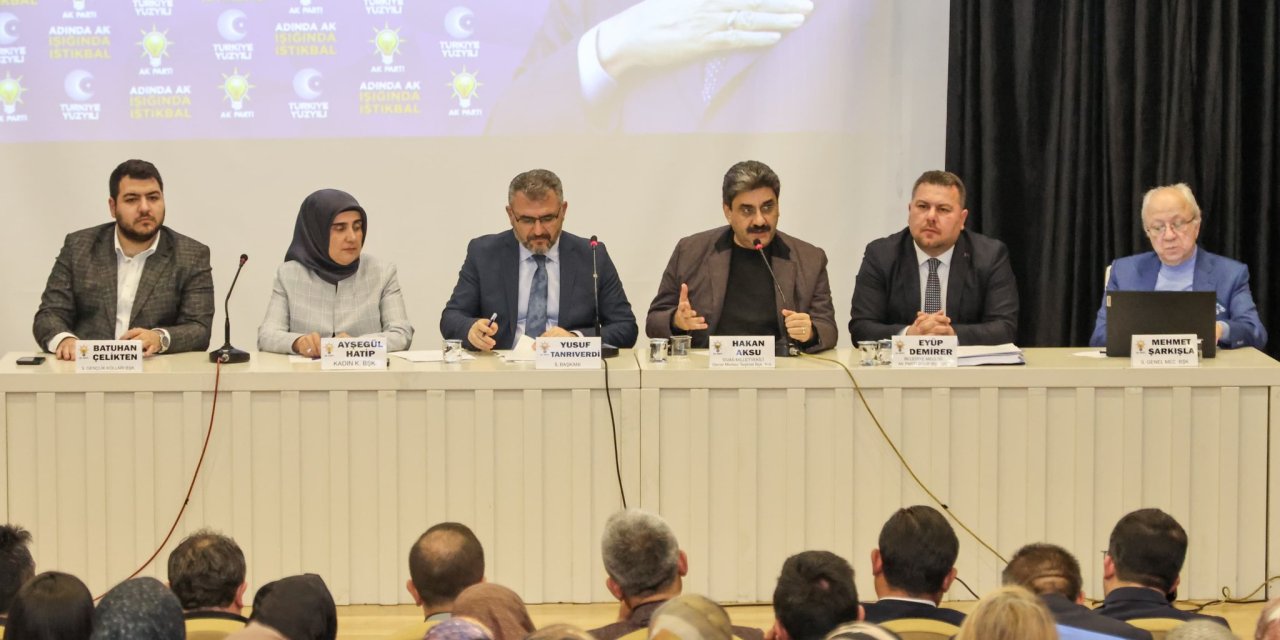 Sivas’ta AK Parti Danışma Meclisi Toplantısı Gerçekleştirildi