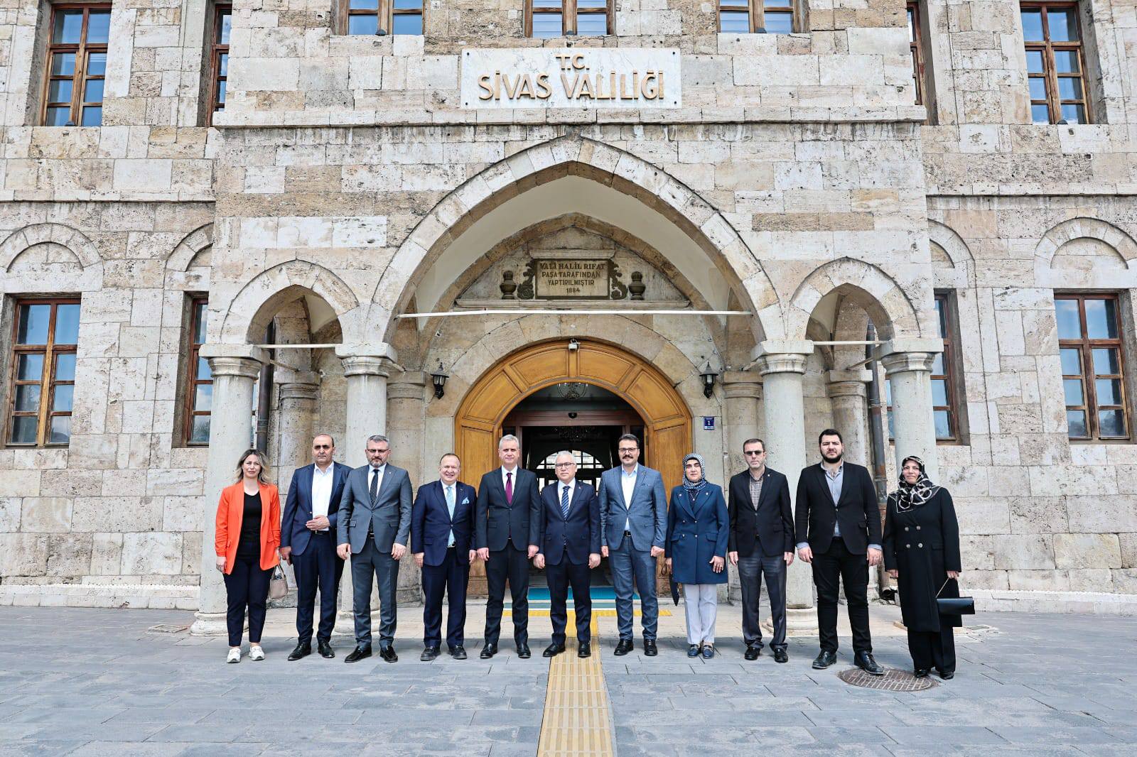 AK Parti Genel Başkan Yardımcısı Sivas'ta