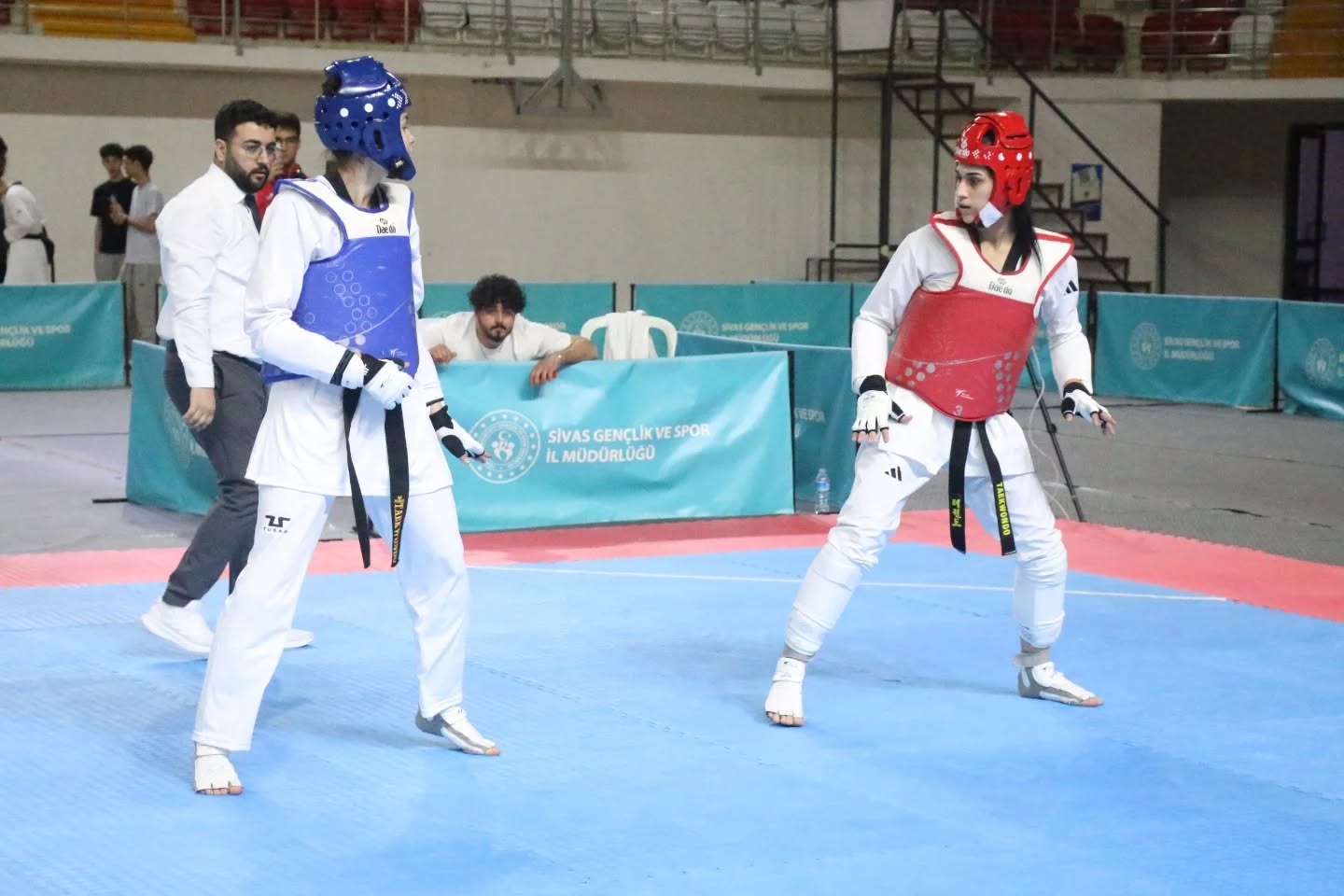 Taekwondo’nun kalbi Sivas’ta attı