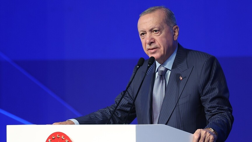 Cumhurbaşkanı Erdoğan konuşuyor
