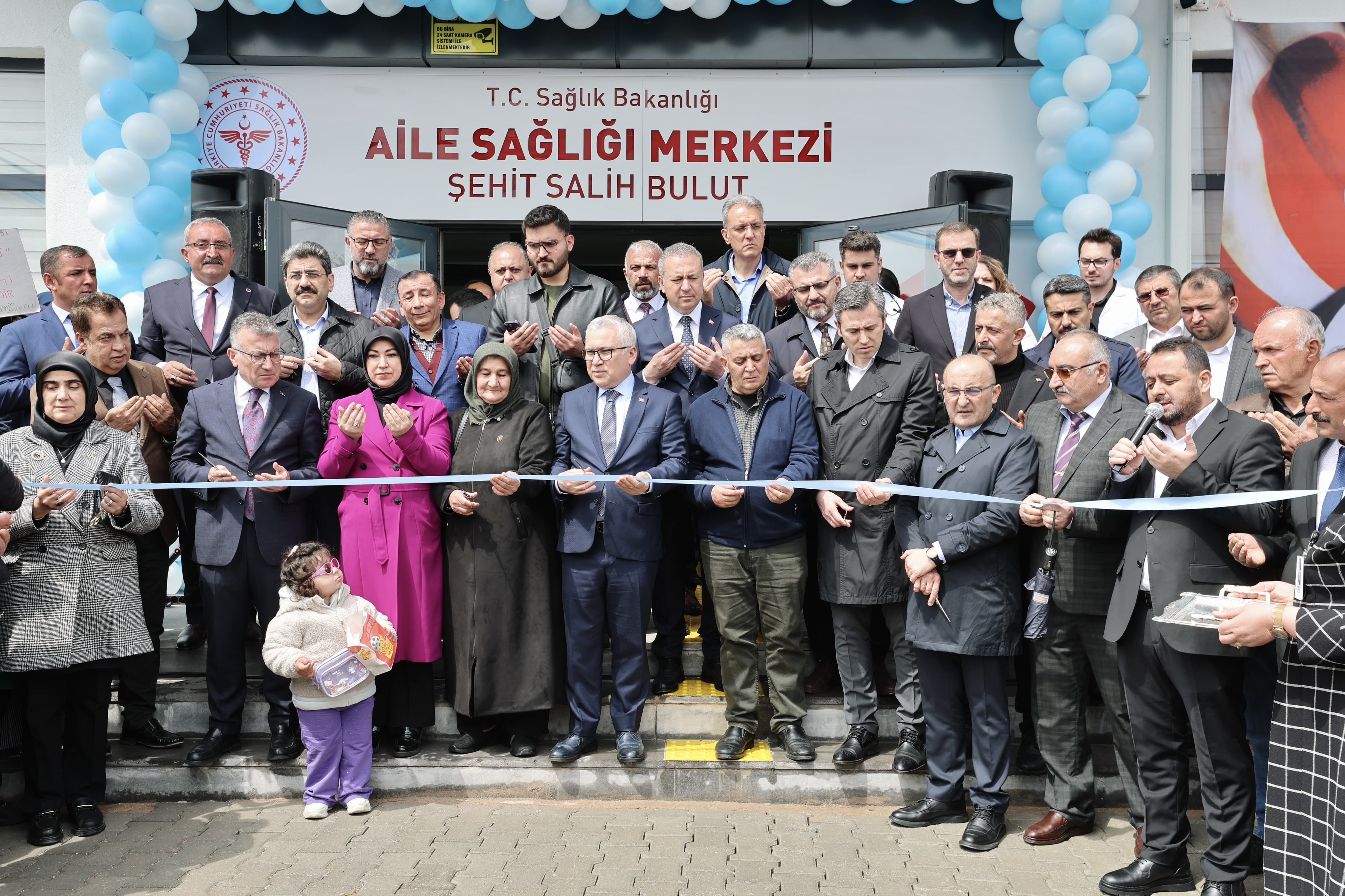 Sivas’ta Şehit Salih Bulut Aile Sağlığı Merkezi törenle açıldı