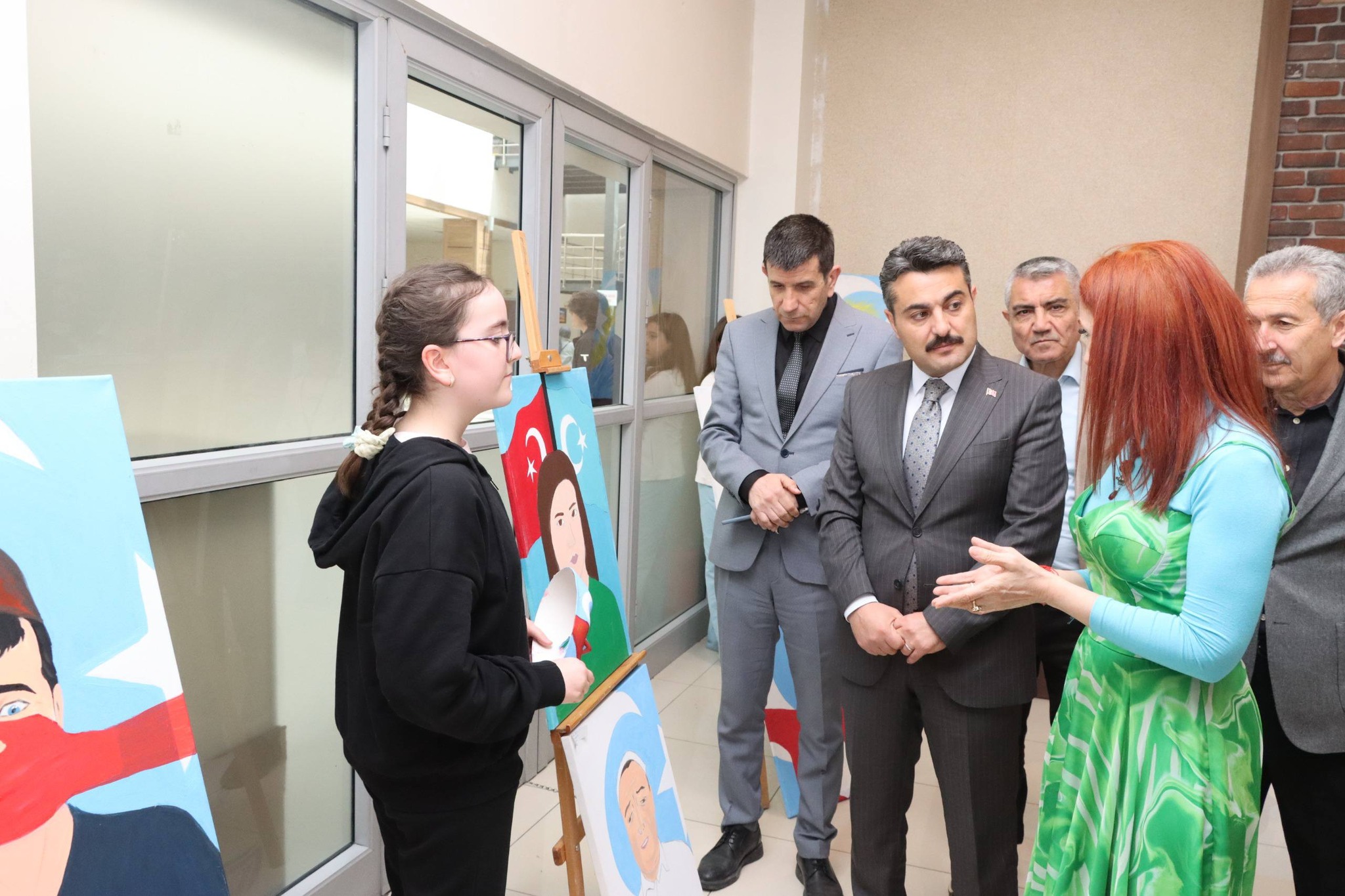 Sivas'ta öğrencilerden anlamlı mesaj! “Doğu Türkistan’ı Hatırla”