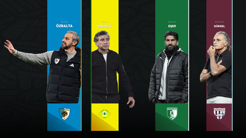Trendyol 1. Lig'de sadece 4 ekip teknik heyetini değiştirmedi