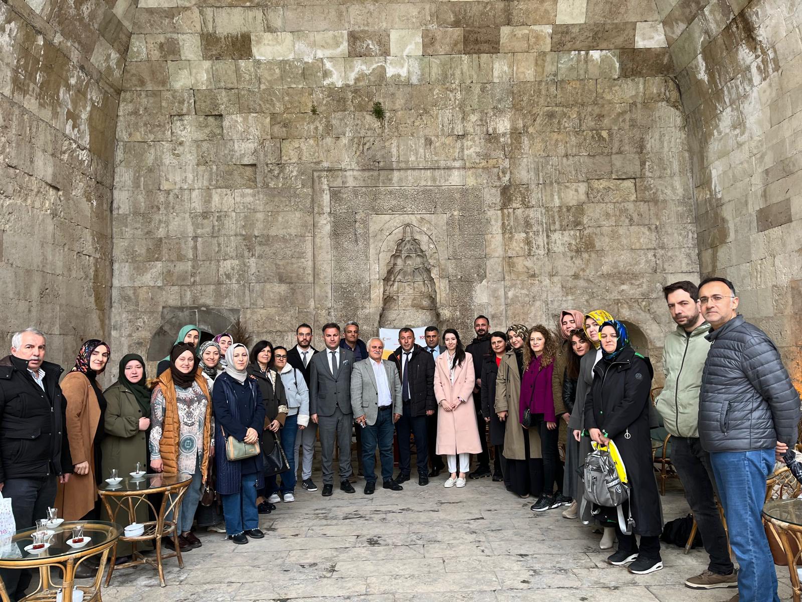 Öğretmenler Sivas’ın tarihini yerinde öğrendi