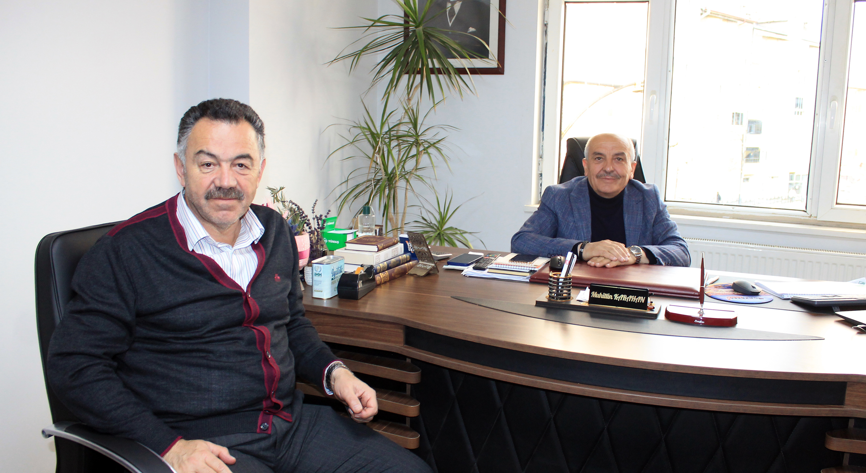 Başkan Yavuz’dan Sivas İrade’ye ziyaret