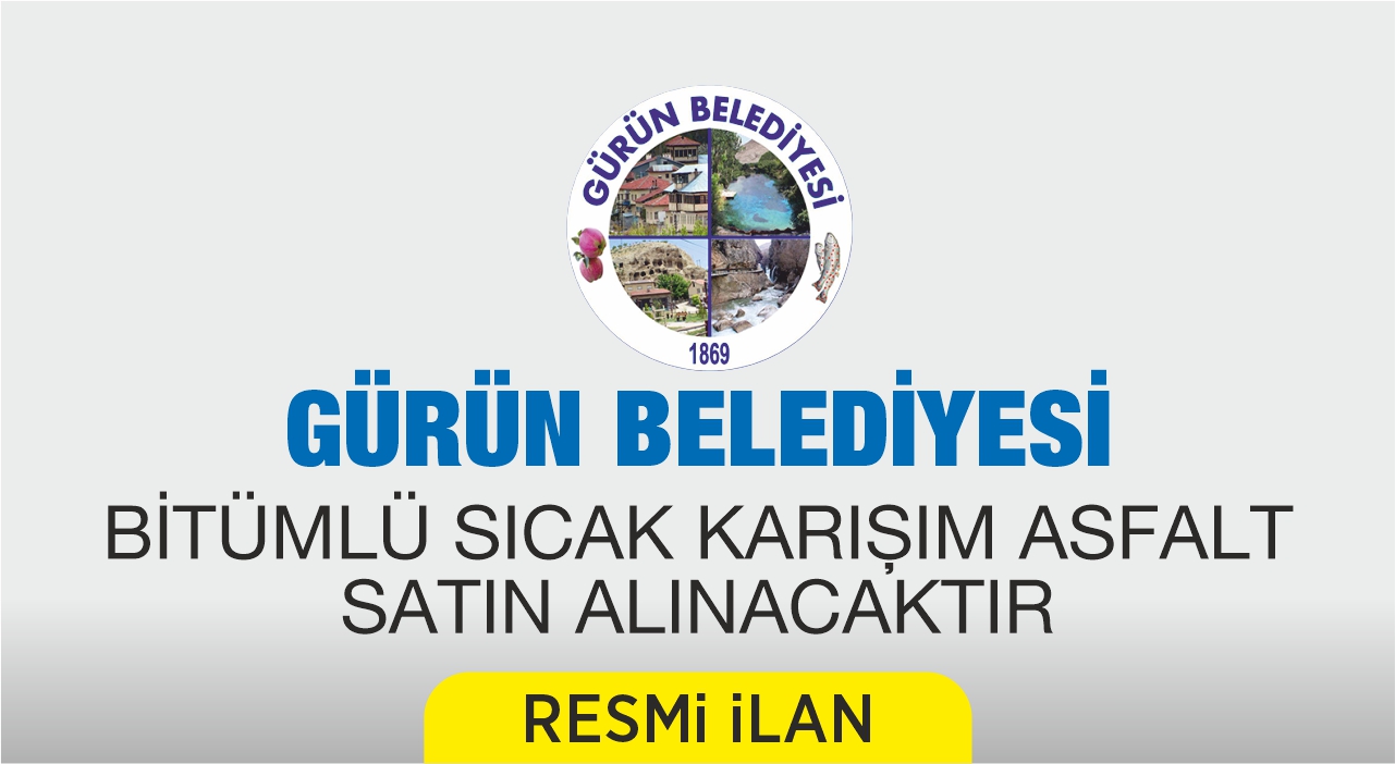 BİTÜMLÜ SICAK KARIŞIM ASFALT SATIN ALINACAKTIR