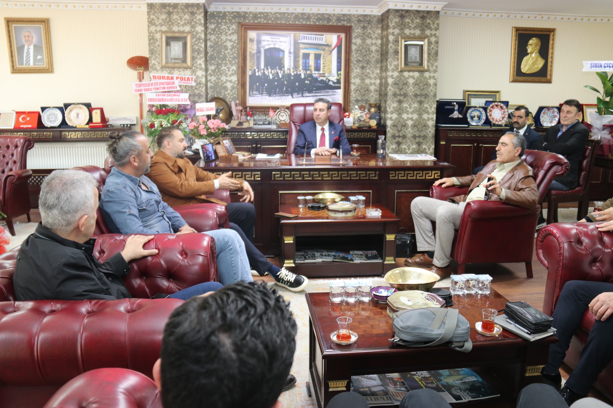 Çayır’dan SESOB’a tebrik ziyareti