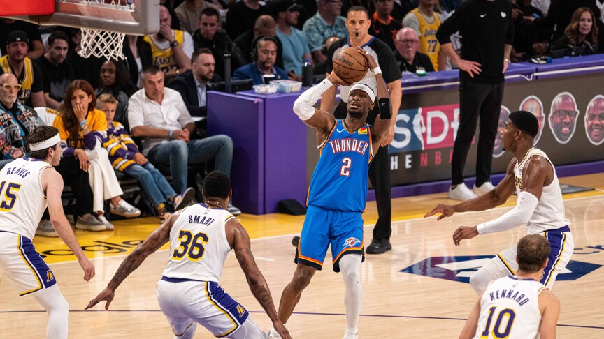 Thunder, Lakers karşısında seriyi 3-0 yaptı
