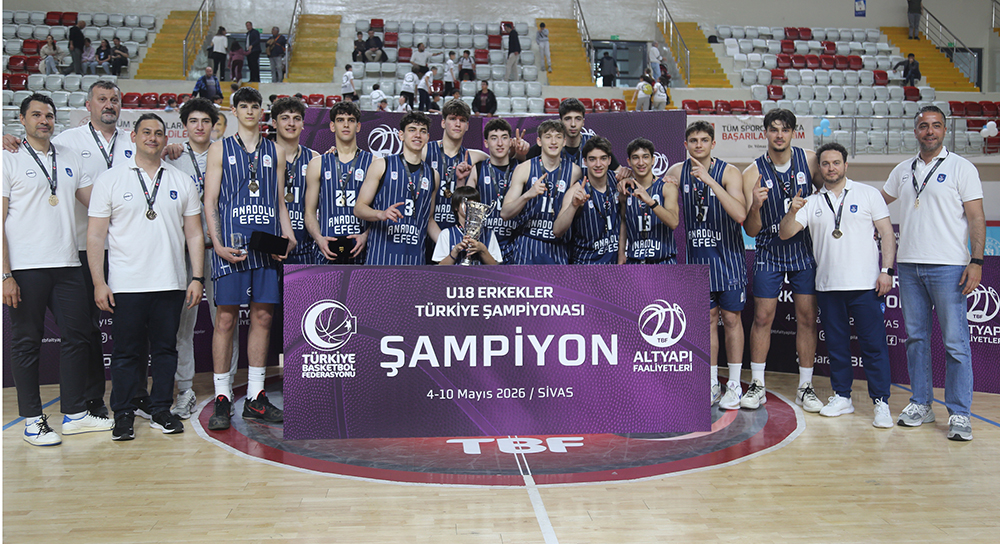 Anadolu Efes, Sivas’ta şampiyon oldu