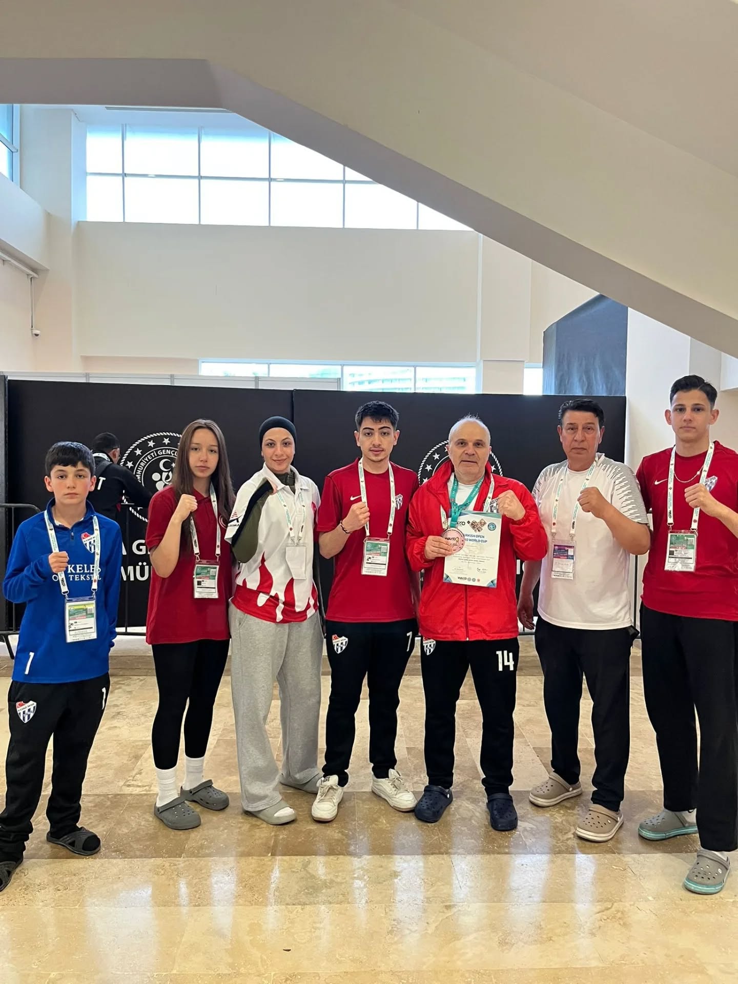 Kick Boks’ta madalya yağmuru