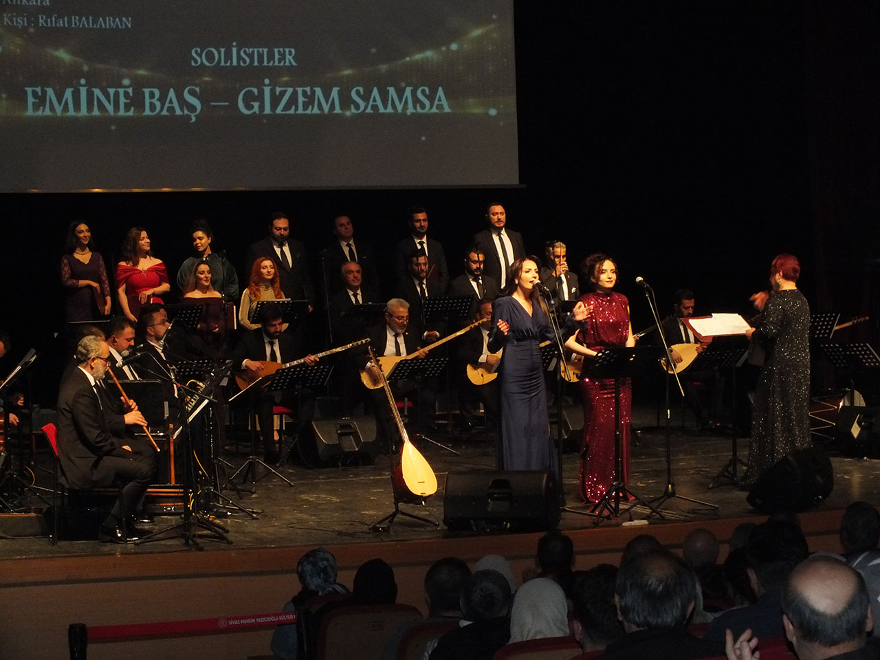 Sivas'ta "Anadolu'dan Samsun'a Ezgiler" konseri düzenlendi