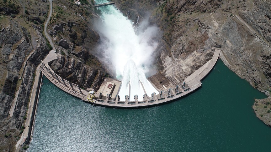 Türkiye'de nisanda hidrolik santrallerden elektrik üretimi tüm zamanların en yüksek seviyesine ulaştı