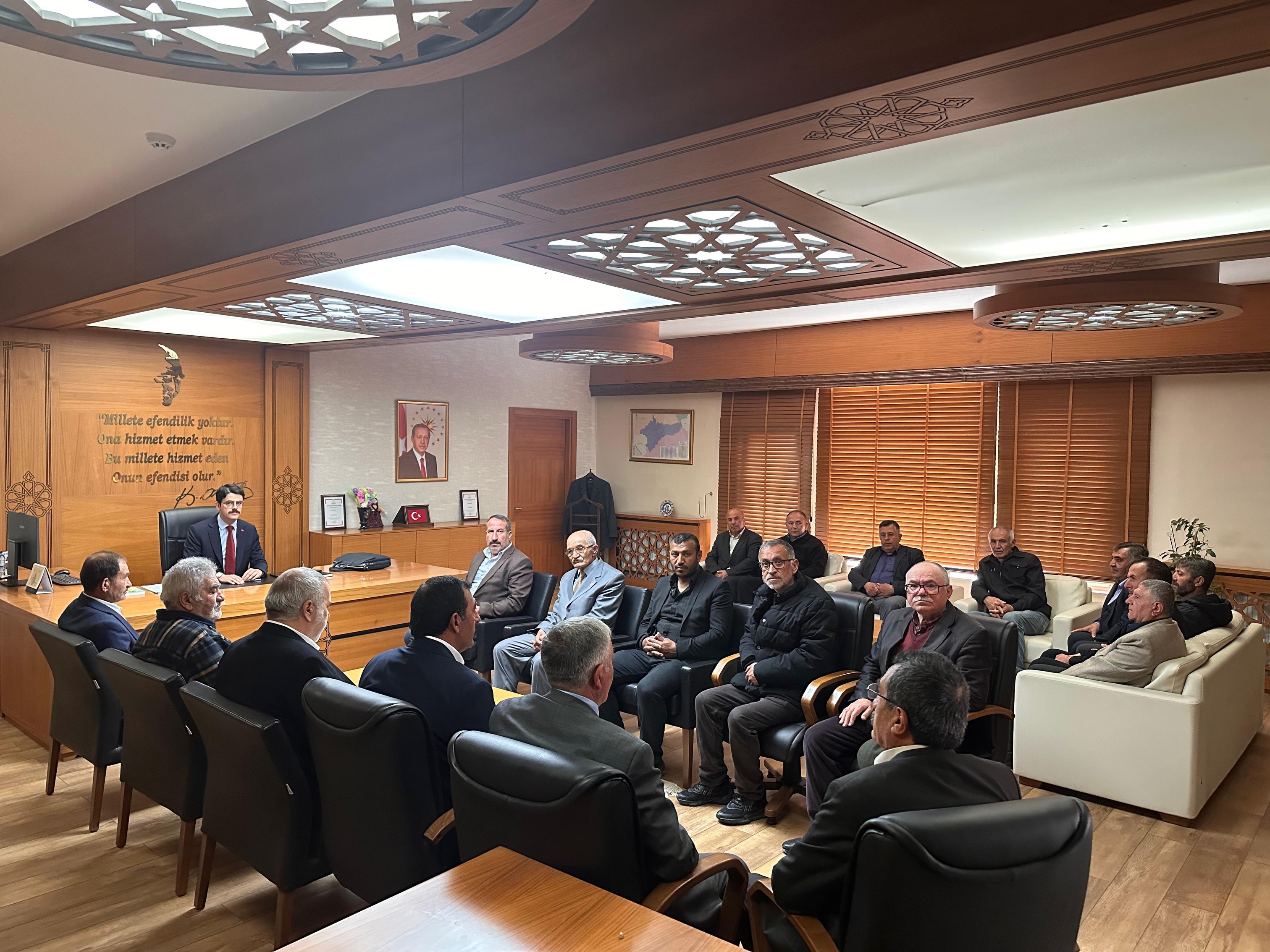 Sivas'ta bayramın ruhuna yakışan buluşma