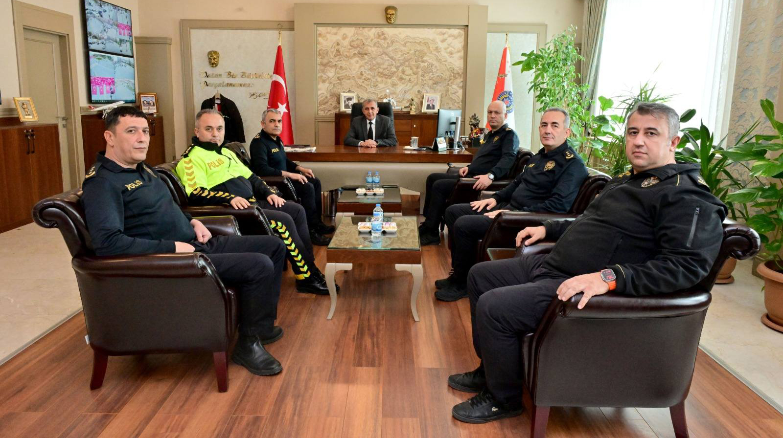 Sivas Emniyeti’nde bayramlaşma programı